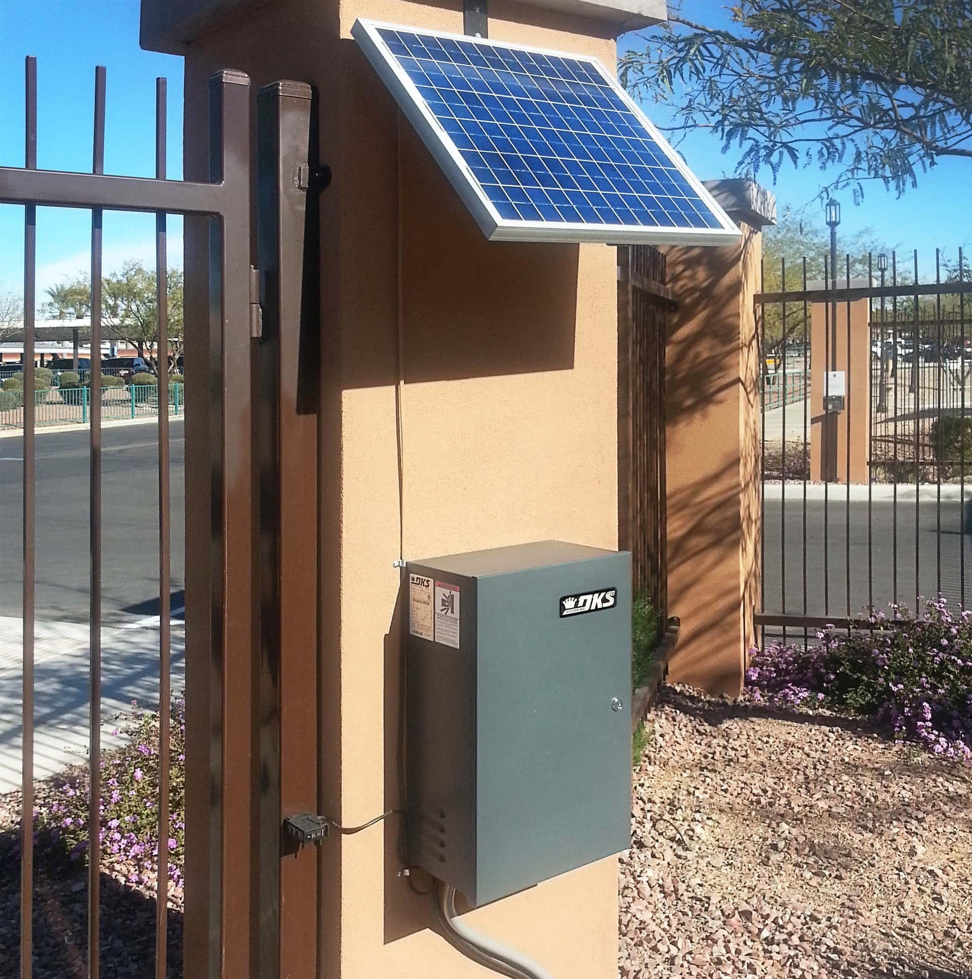 solar powered gate operator