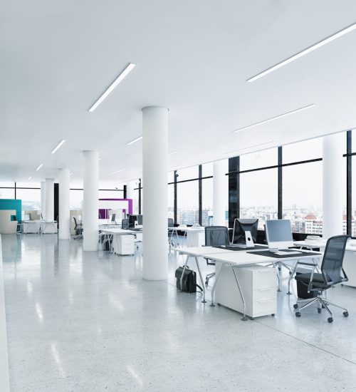 Modern office space interior.